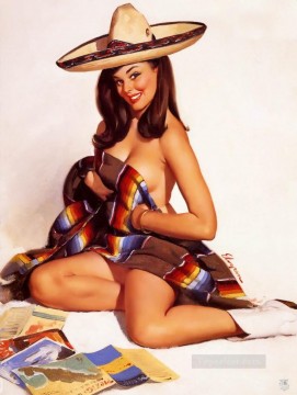 Pin up Painting - Gil Elvgren pin up 55